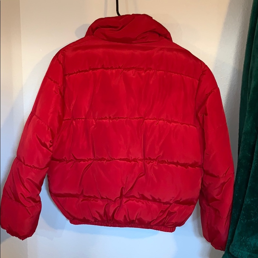 Red Puffer Jacket - Picture 4 of 4